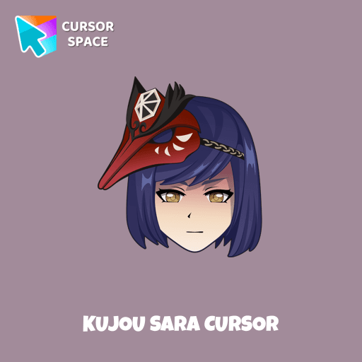 Kujou Sara cursor arrow cursor